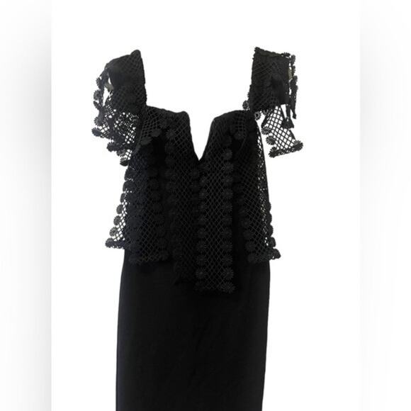 Elliatt Sisley Strapless Off Shoulder Witchy Whimsigoth Edgy Cocktail Dress Sz S - Picture 14 of 15